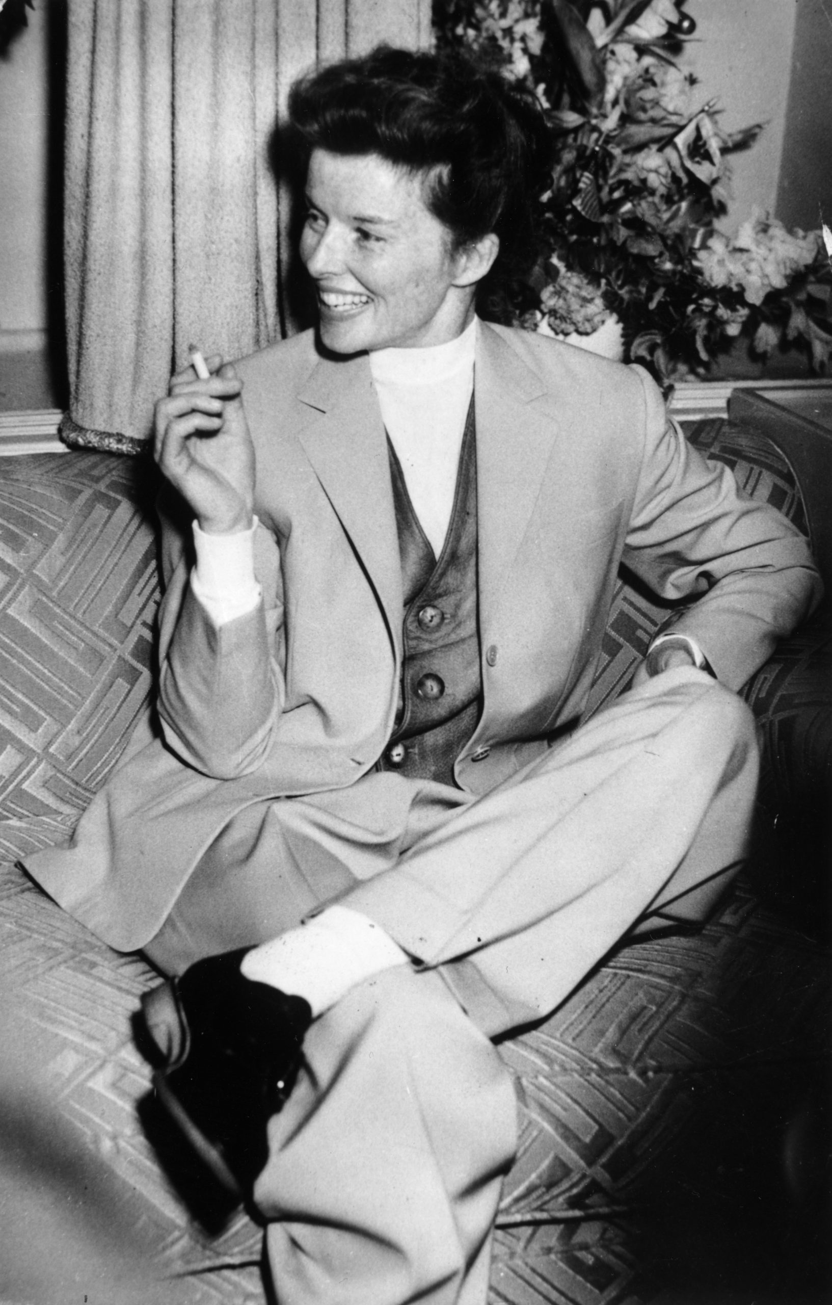 Katharine Hepburn en Londres / Foto: Getty Images