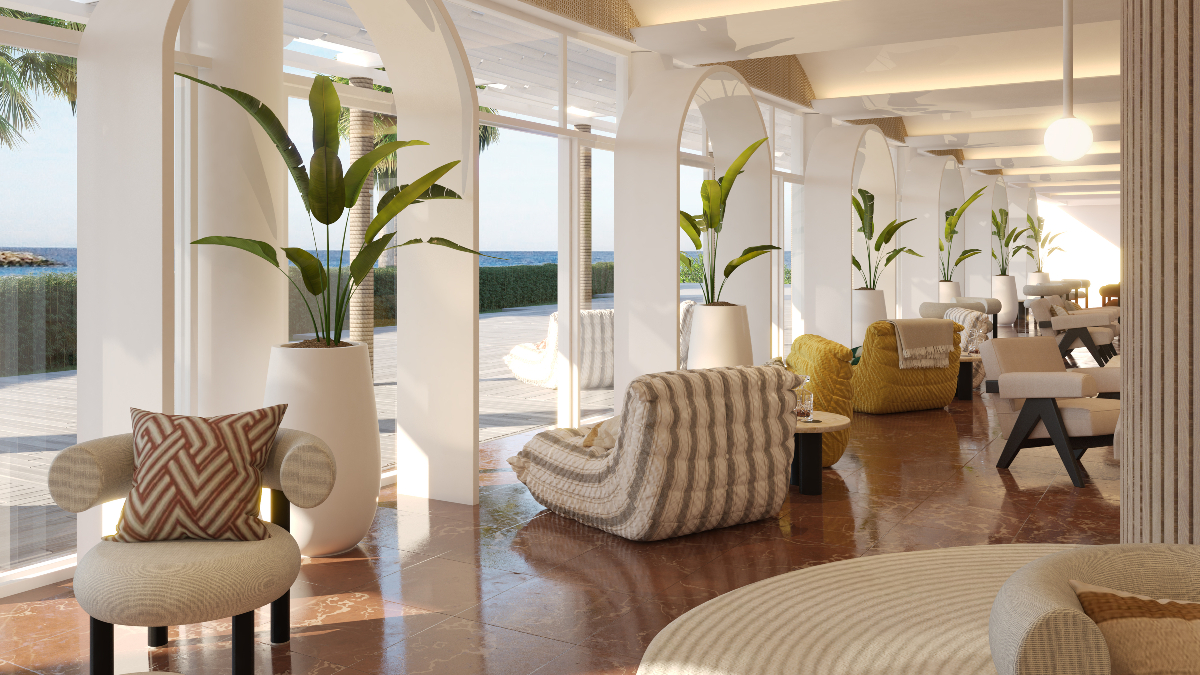 El lobby del Hotel Riomar / Foto: Marriott International