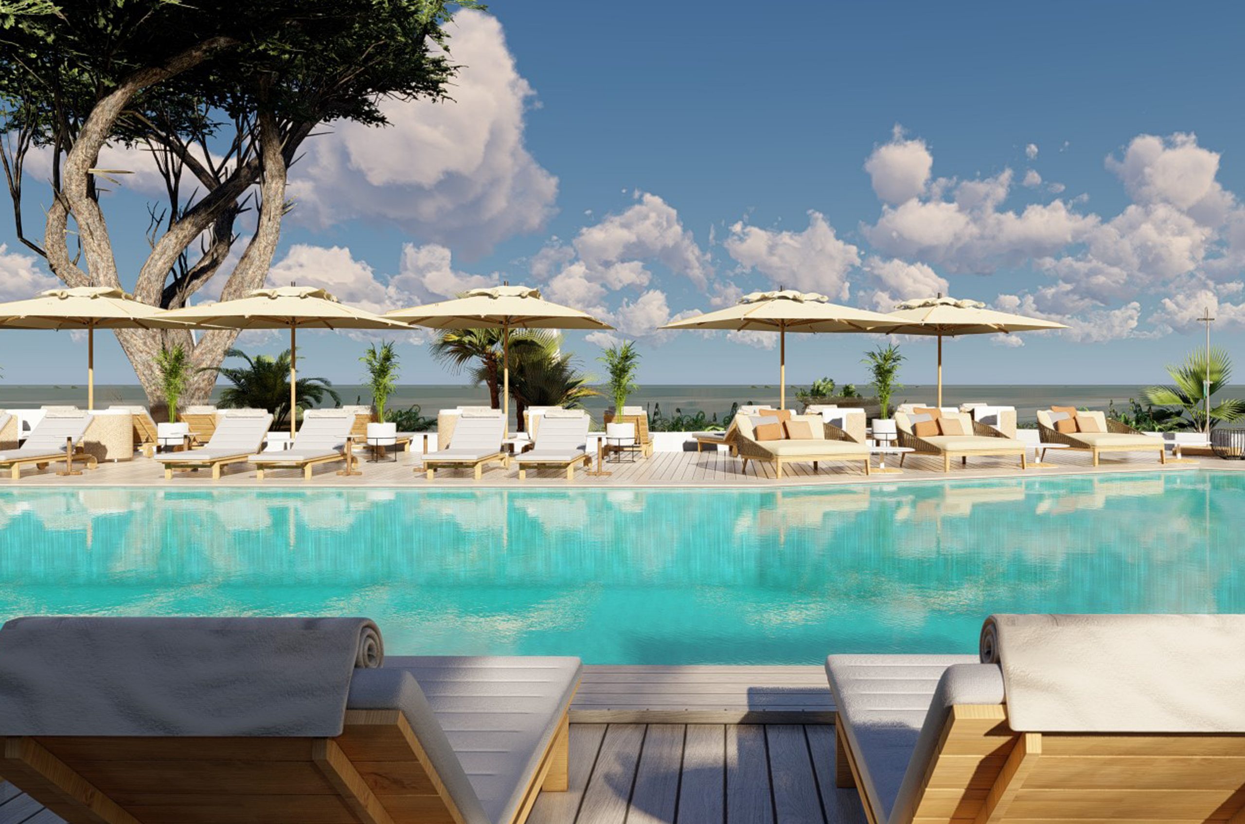 La piscina del Hotel Riomar / Foto: Marriott International