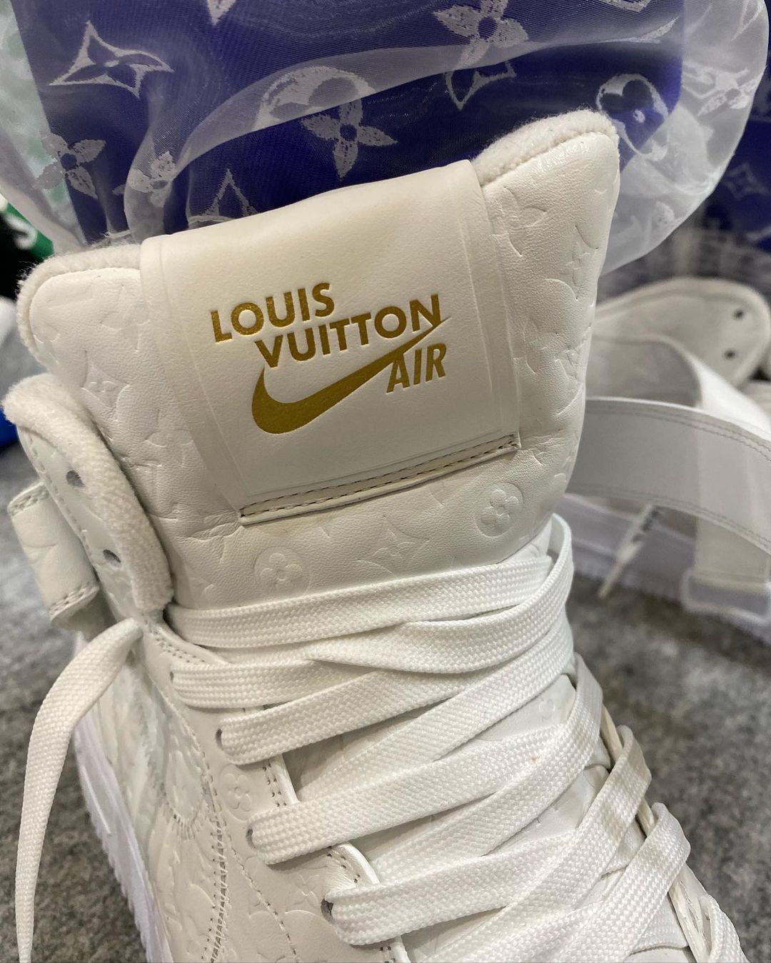 Estas son las nuevas Nike Air Force 1 de Louis Vuitton