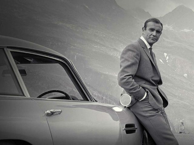 Aston Martin de James Bond (Sean Connery)