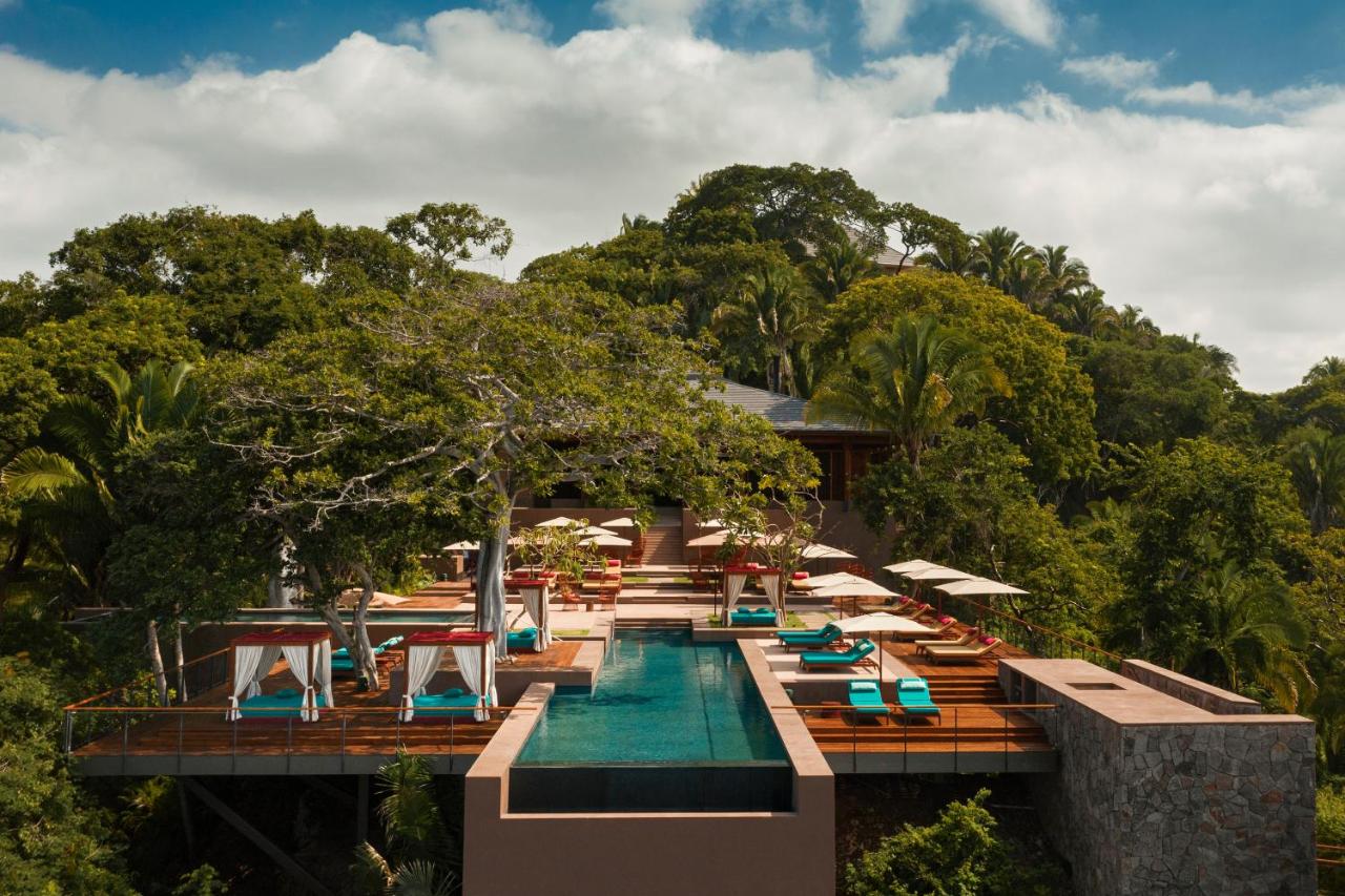 El hotel construido sobre árboles en la selva mexicana