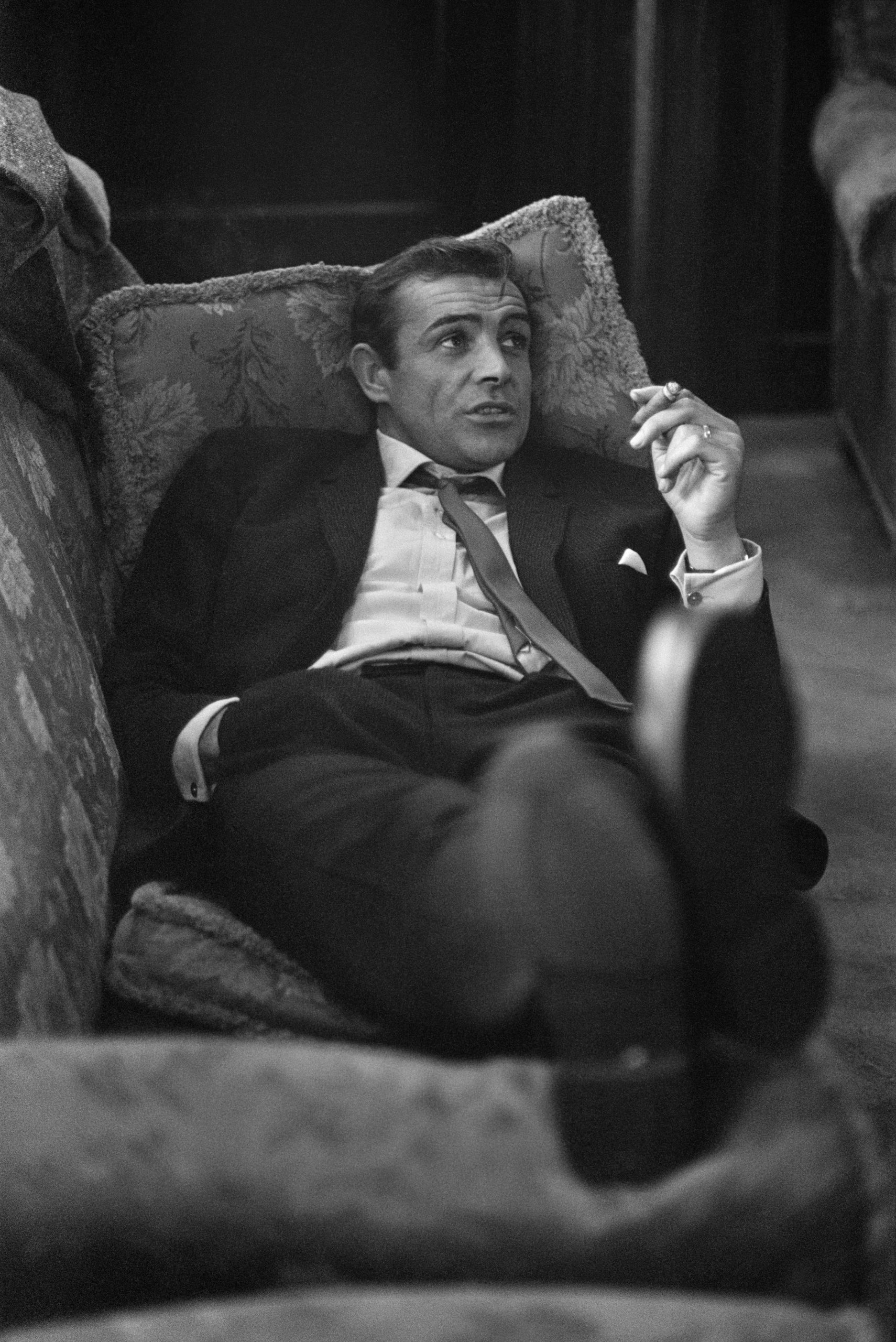 El actor británico Sean Connery en 1963