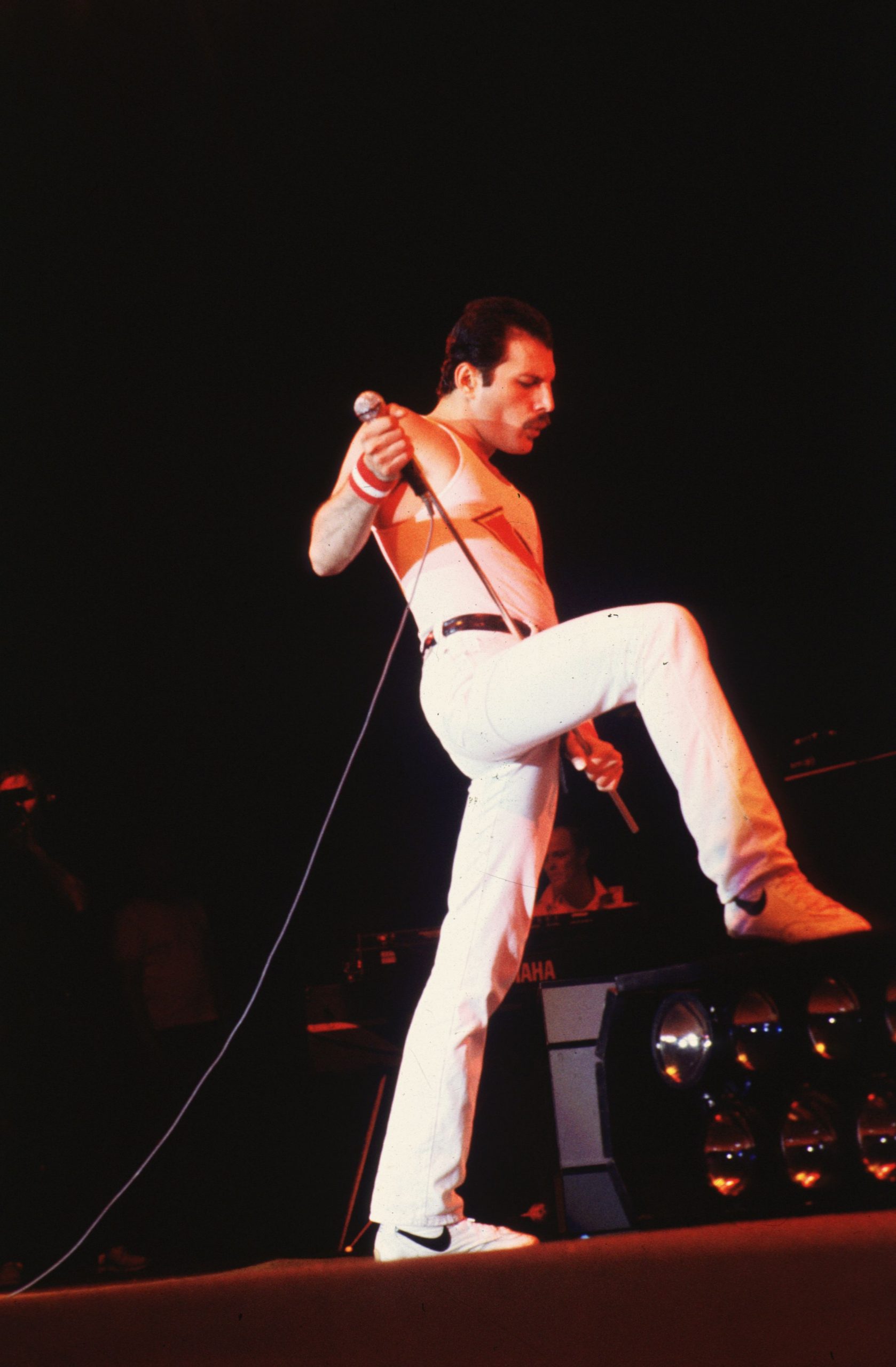 valores medio Espectador Estas eran las zapatillas favoritas de Freddie Mercury