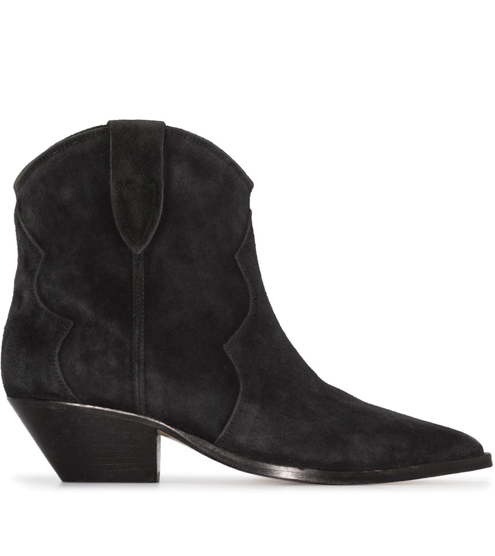 Botines cow boy de Isabel Marant / Foto: Farfetch