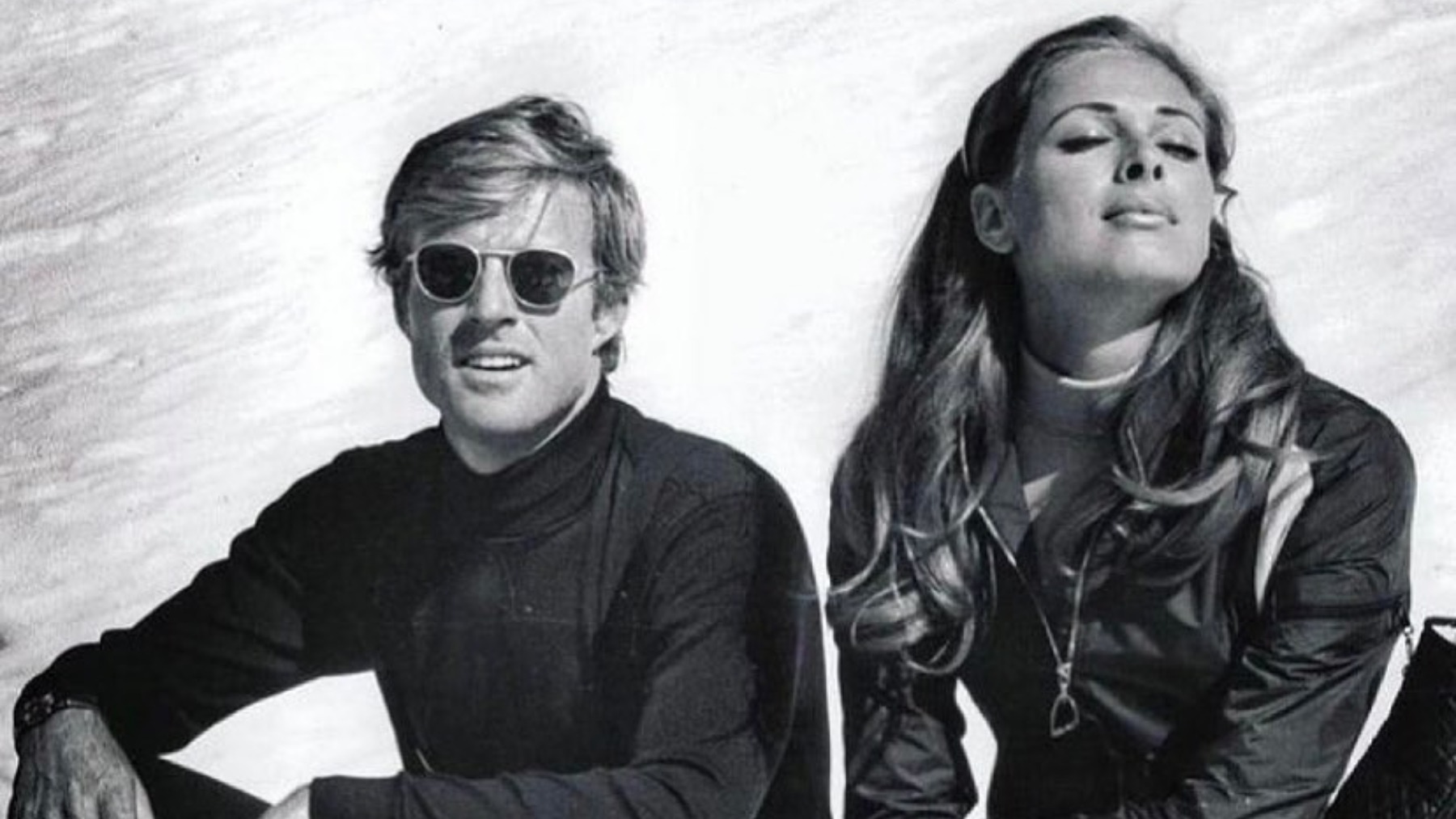 Robert Redford y Camilla Sparv en 1969