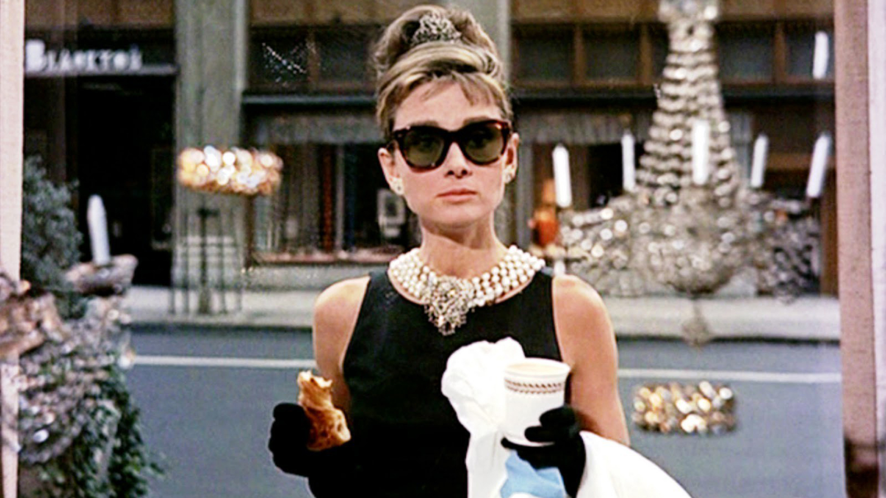 Audrey Hepburn en 'Desayuno con Diamantes'