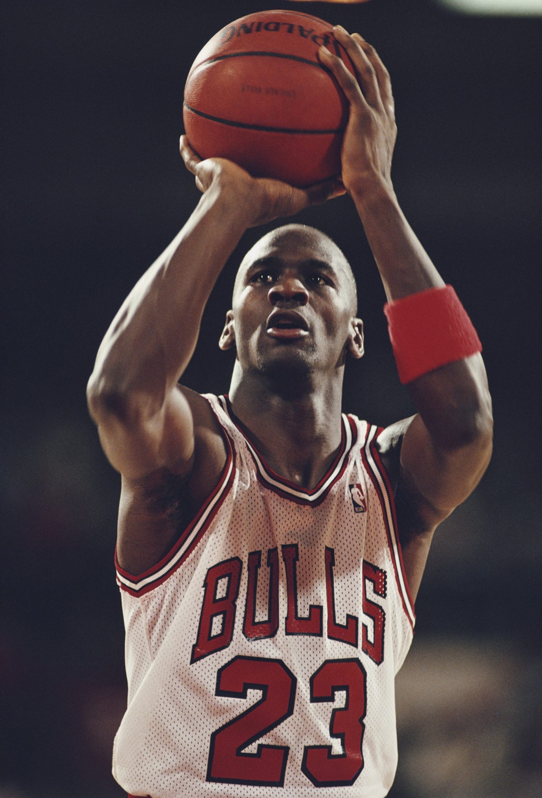 Michael Jordan jugando con los Chicago Bulls