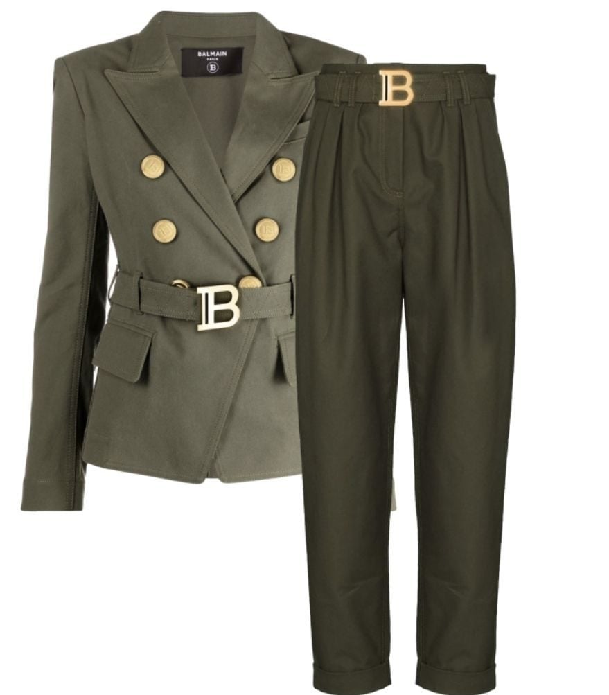 Chaqueta y pantalón de Balmain