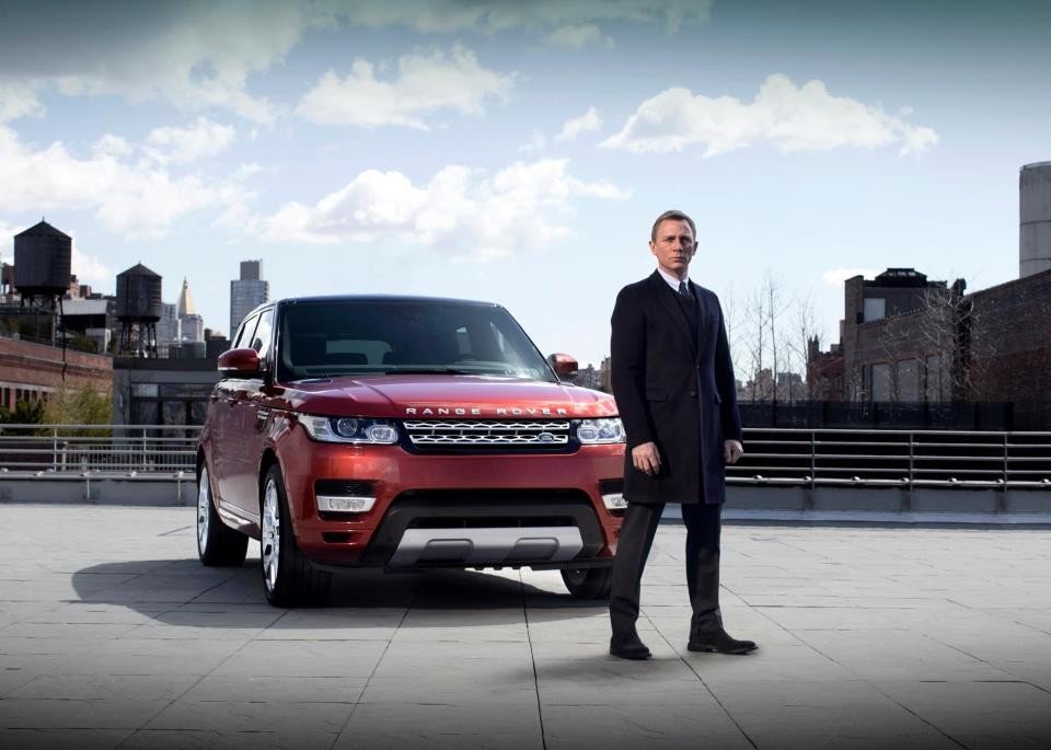 Range Rover Sport y Daniel Craig