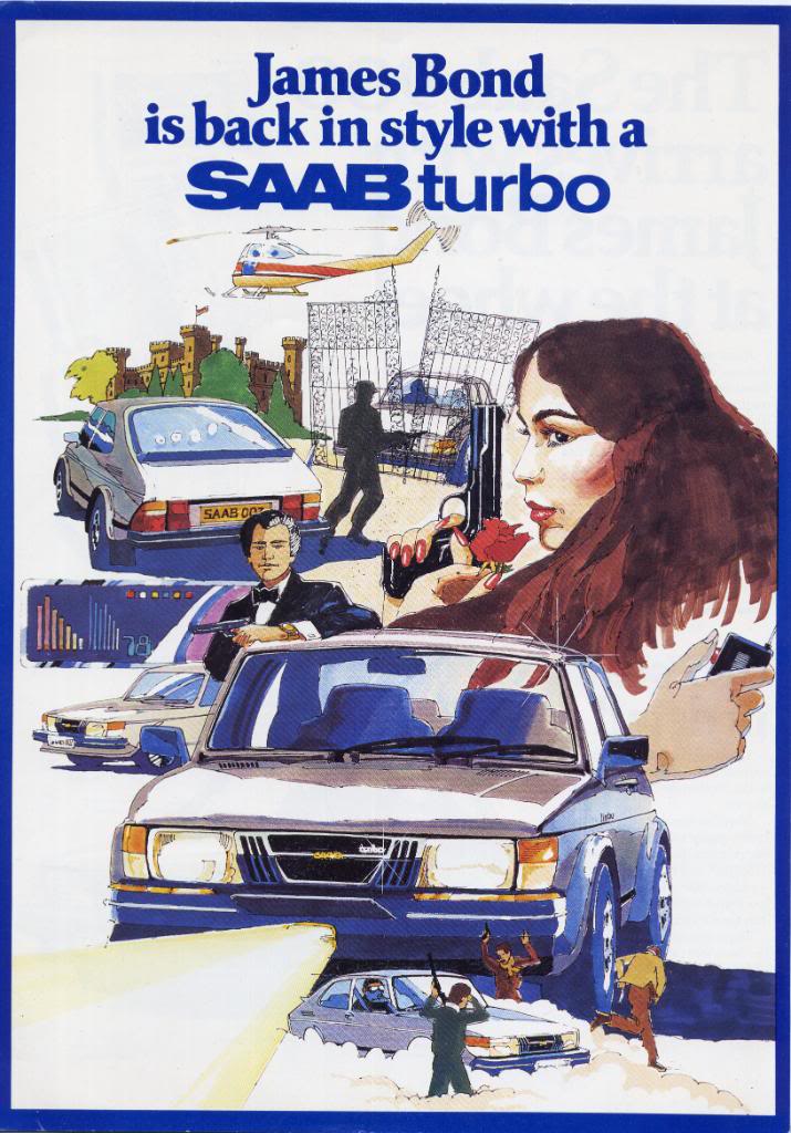 Saab 900: el coche de James Bond, por Rafael Chelala