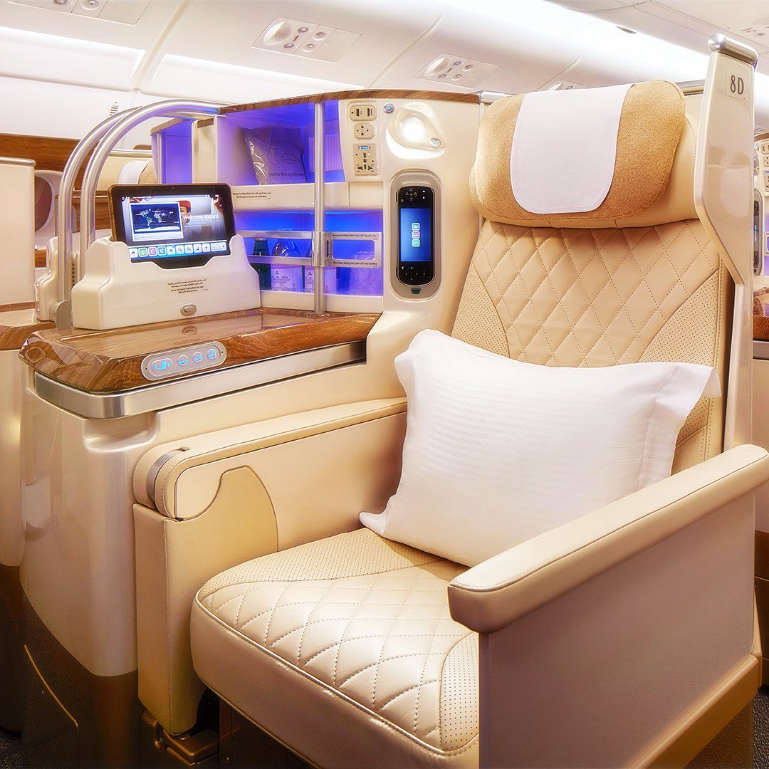 Avión de Emirates