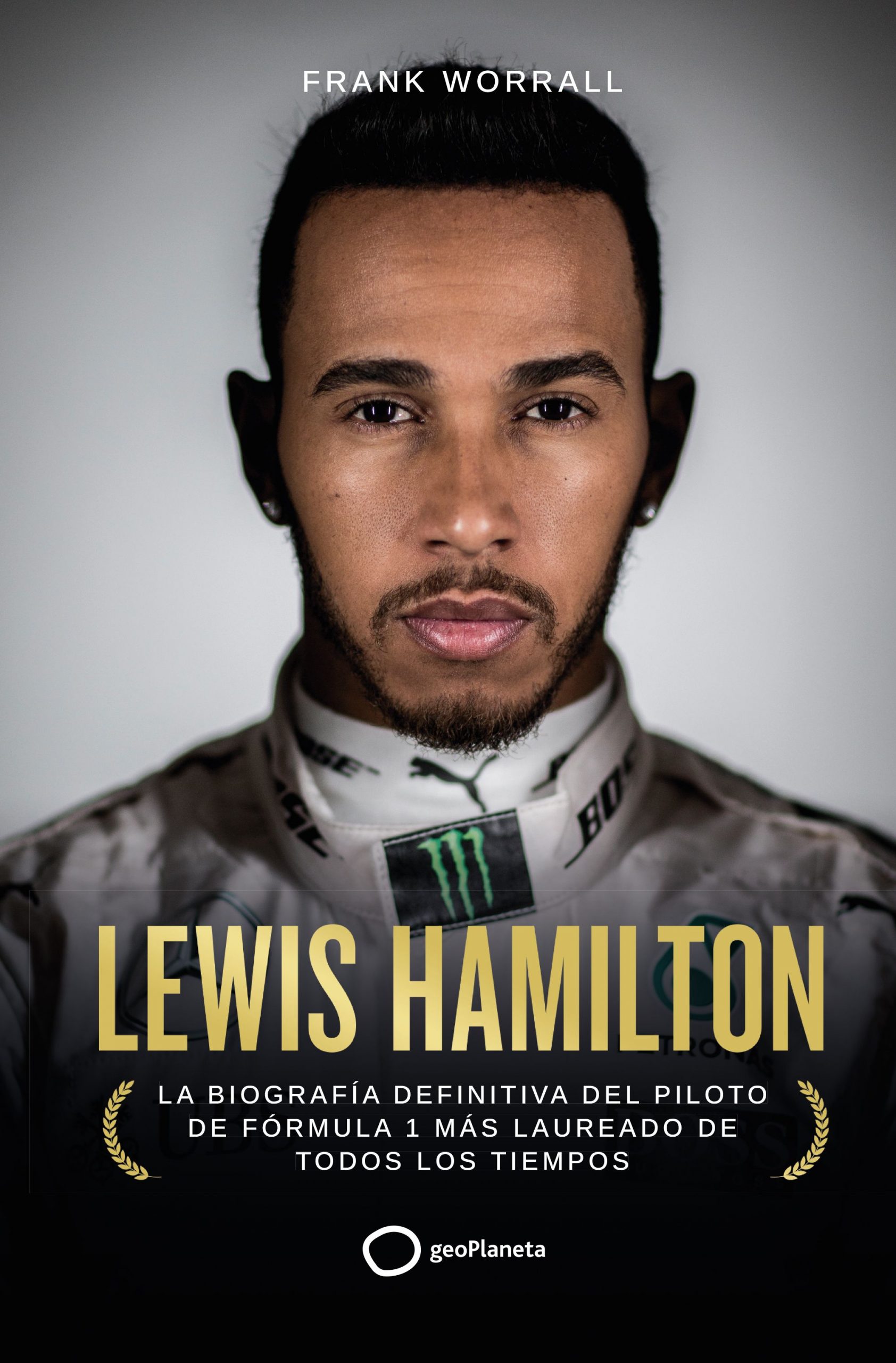 Portada de la biografía de Lewis Hamilton/Foto: frank-worrall