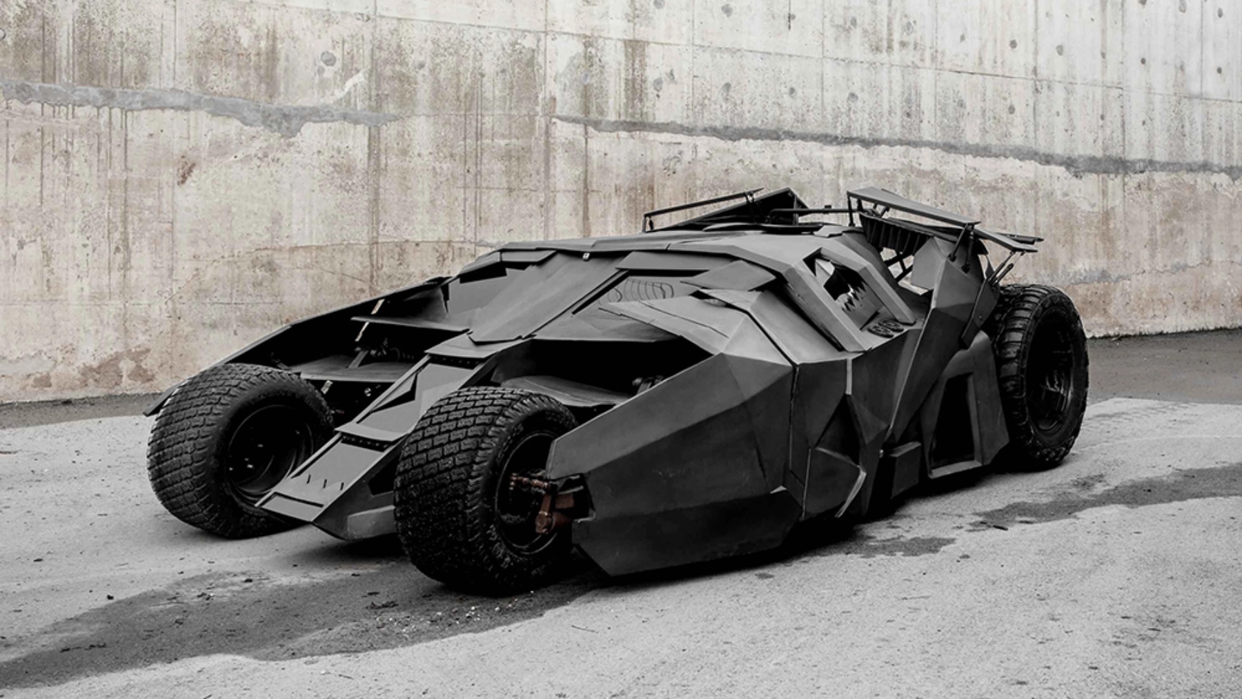 Batmóvil eléctrico: así sería el coche de Batman en 2022