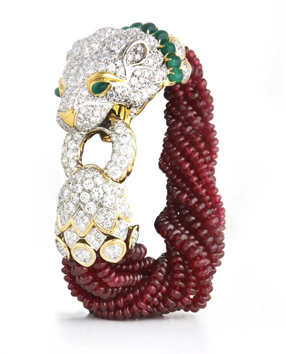 Brazalete de León, de Elizabeth Taylor.