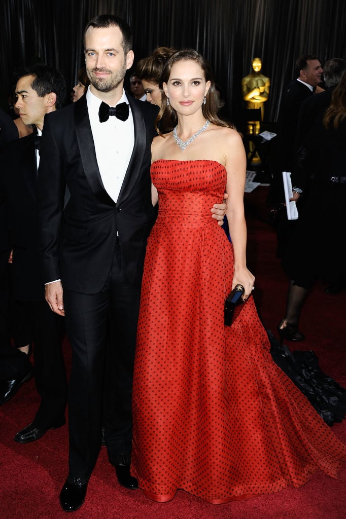 Natalie Portman con su marido Benjamin Millepied.