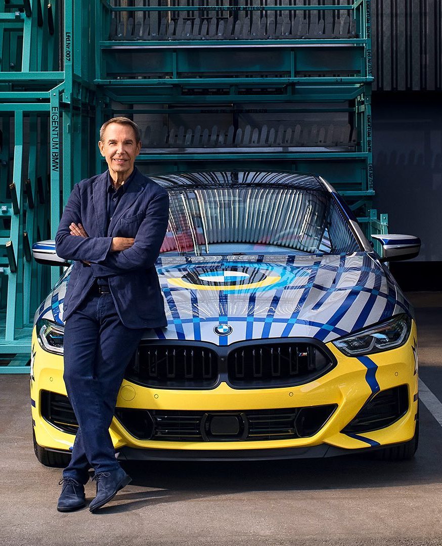 Nuevo Art Car de BMW diseñado por Jeff Koons.