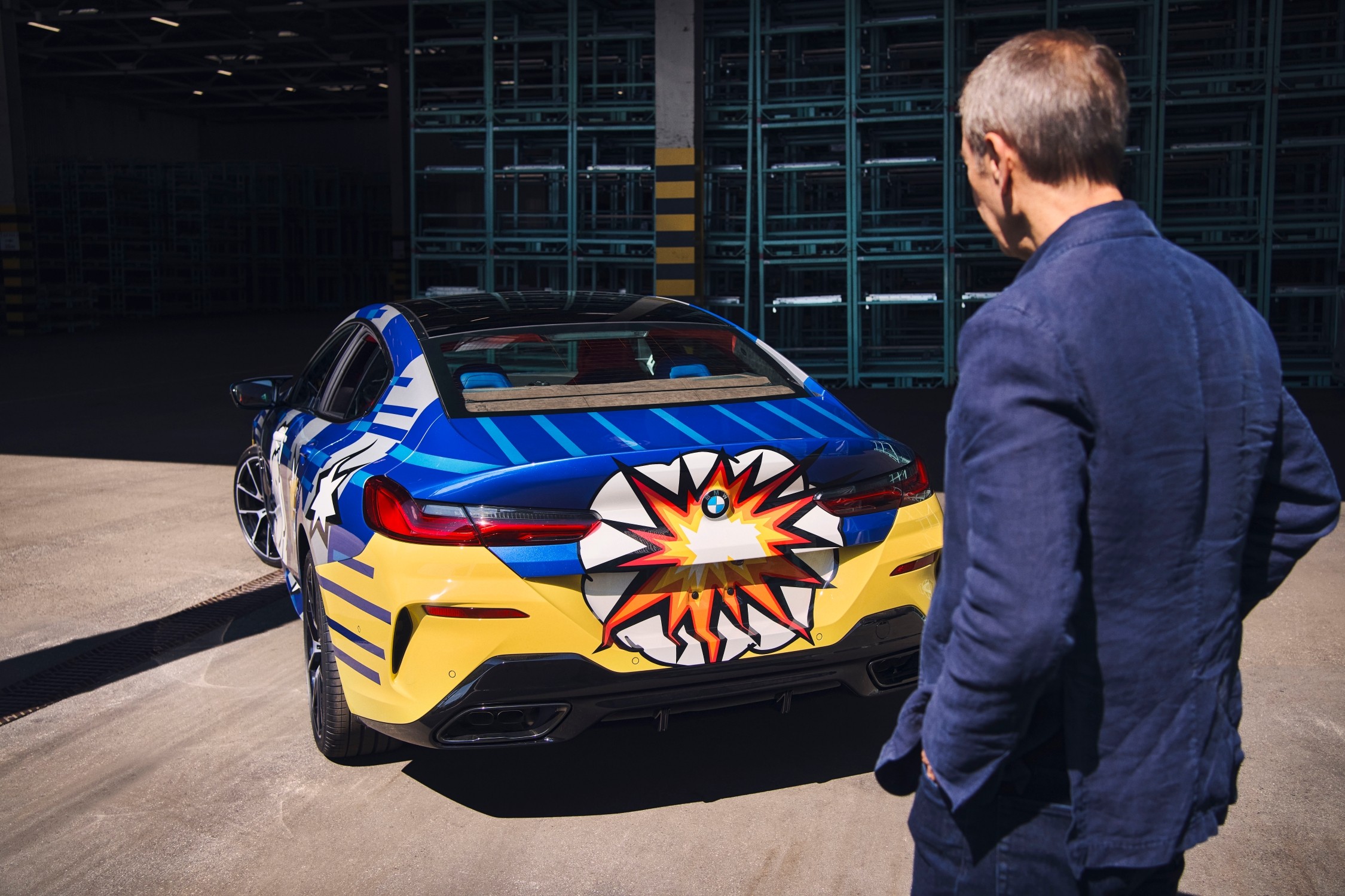 BMW The 8 X Jeff Koons.