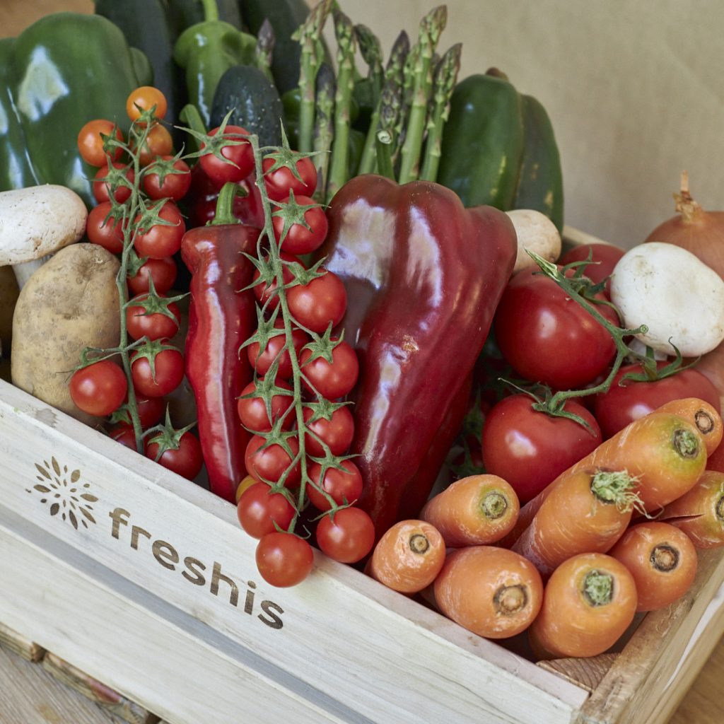 Verduras de huerta de Freshis