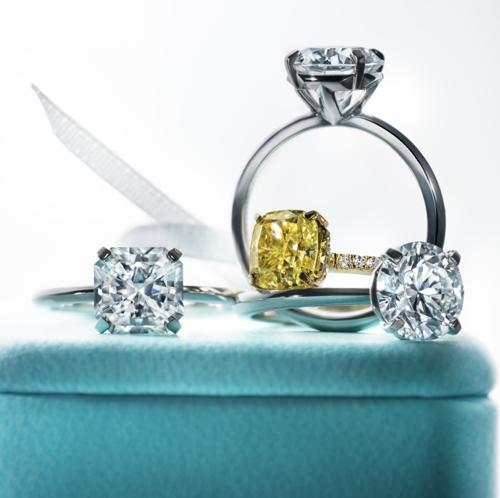 Anillos de diamantes de Tiffany & Co