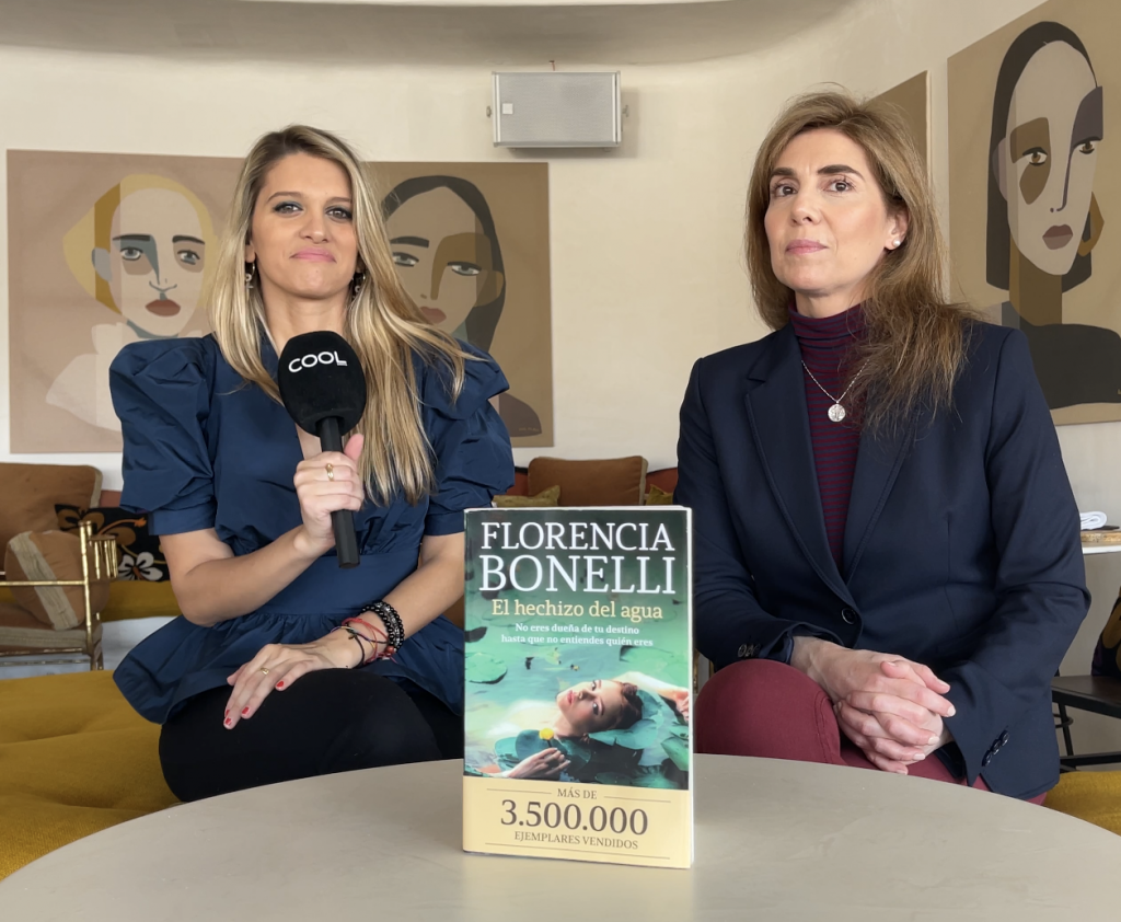 Entrevistando en Commodore a Florencia Bonelli