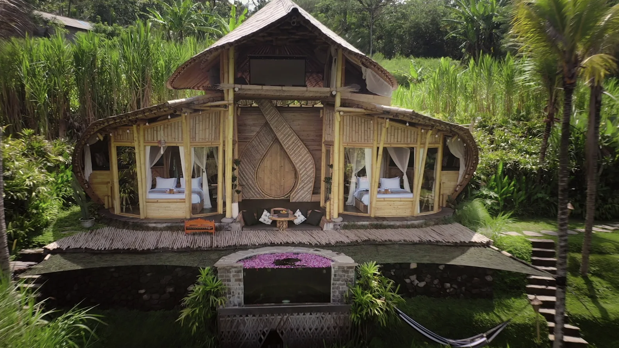 Casa de Bali de la serie de Netflix