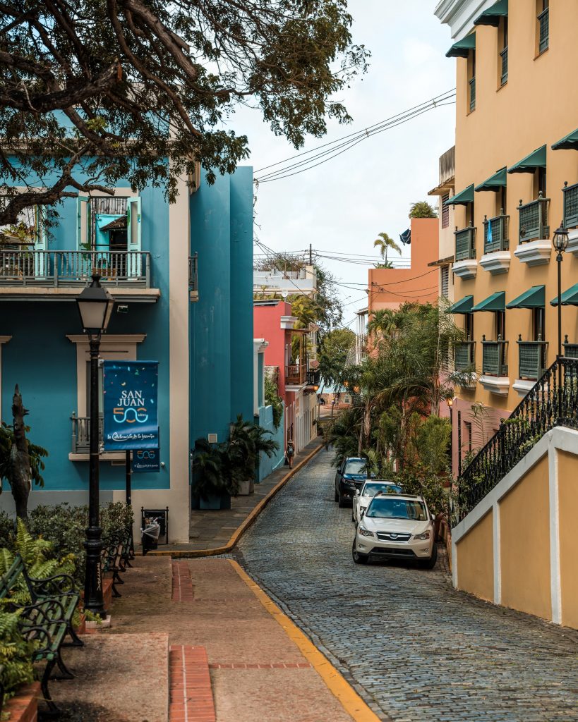 Rincón del 'old town' de San Juan de Puerto Rico