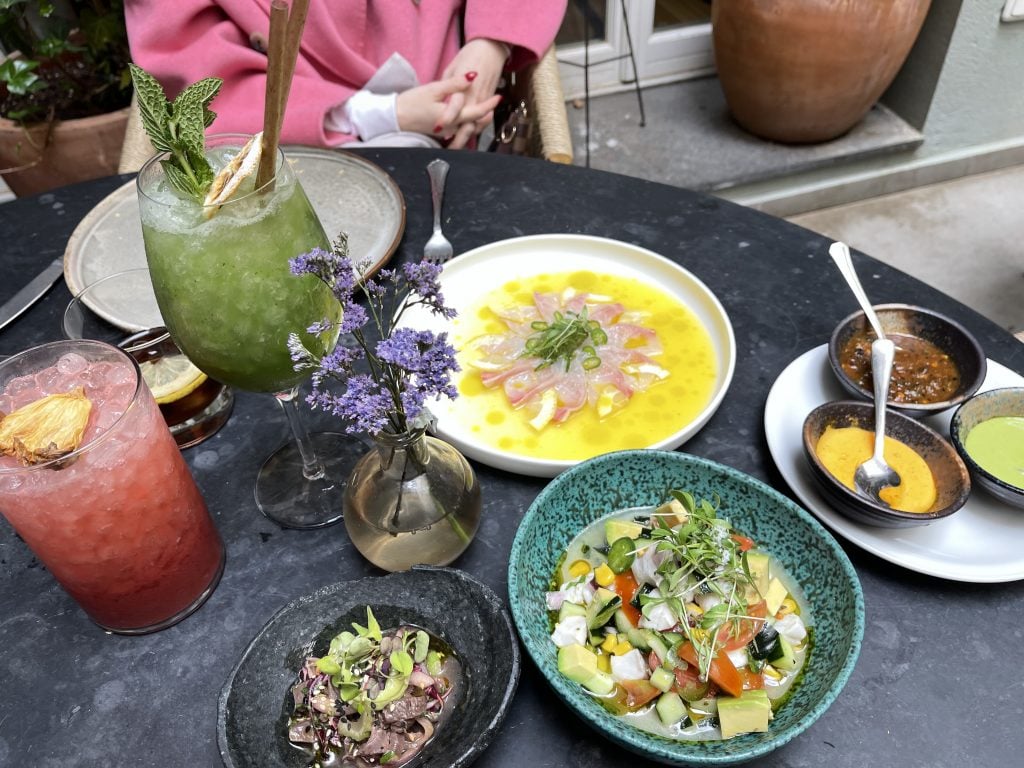 Degustación en el restaurante mexicano Puntarena