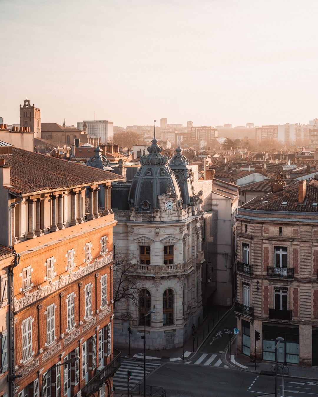 Una de las calles de Toulouse