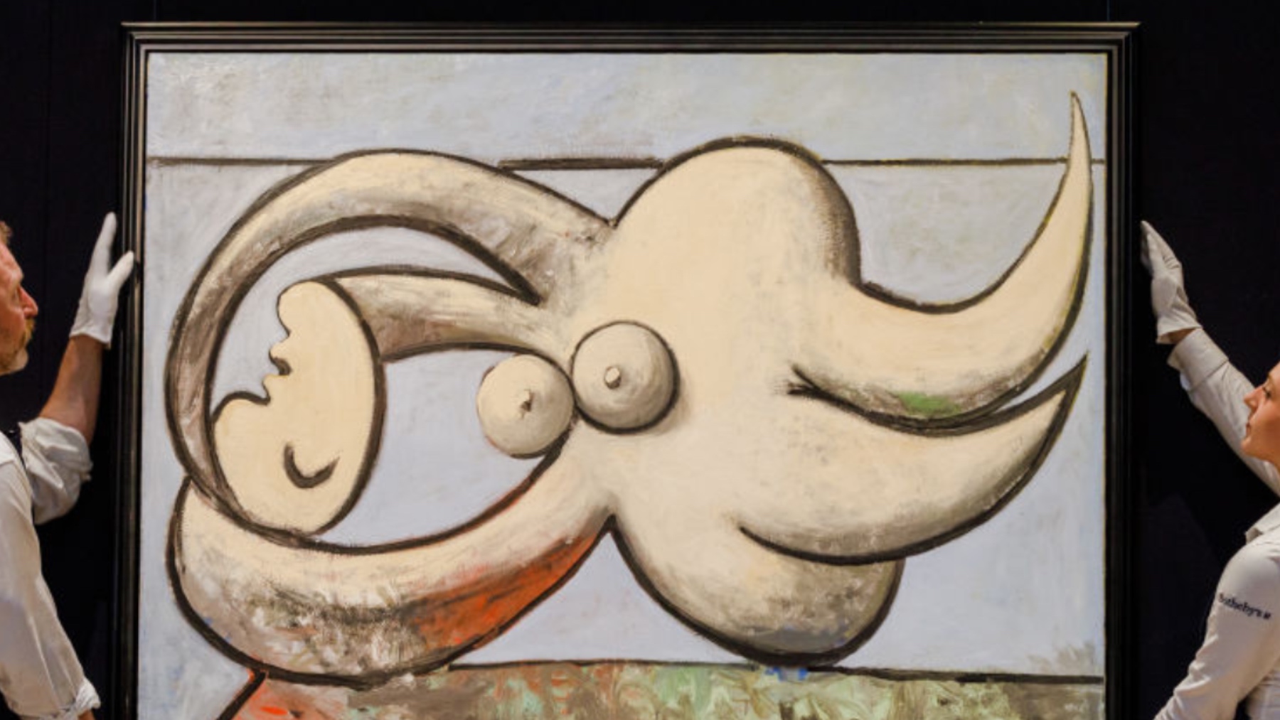 'Mujer desnuda acostada', Picasso