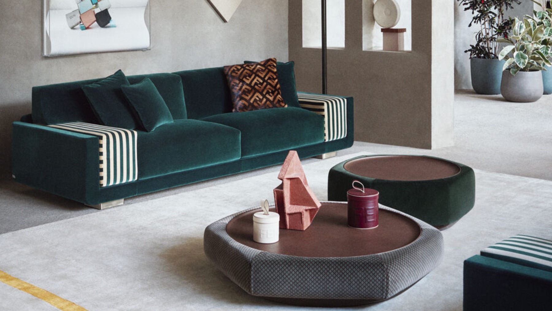 La primera colección de Fendi Casa con Design Holding va a ser tu nueva obsesión