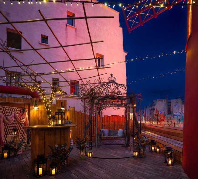 Terraza exterior
