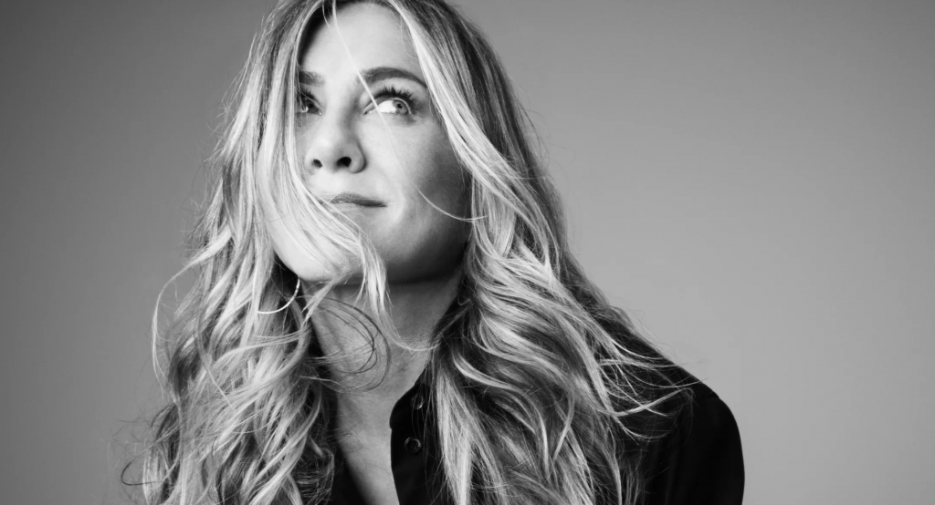 Jennifer Aniston en la campaña de su marca LalaVie