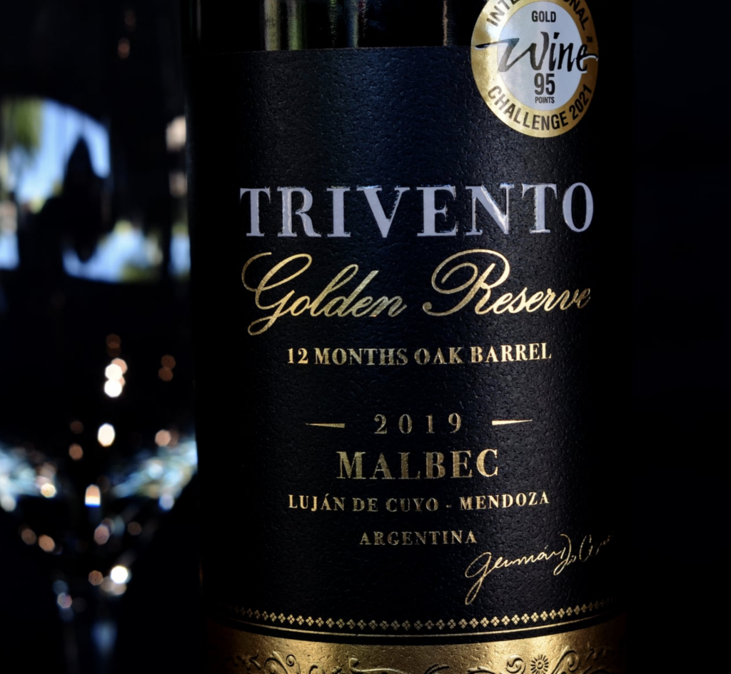 Vino argentino Trivento