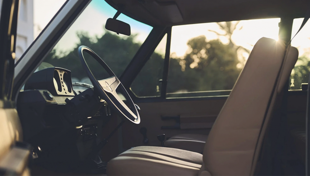 Range Rover vintage a la veta