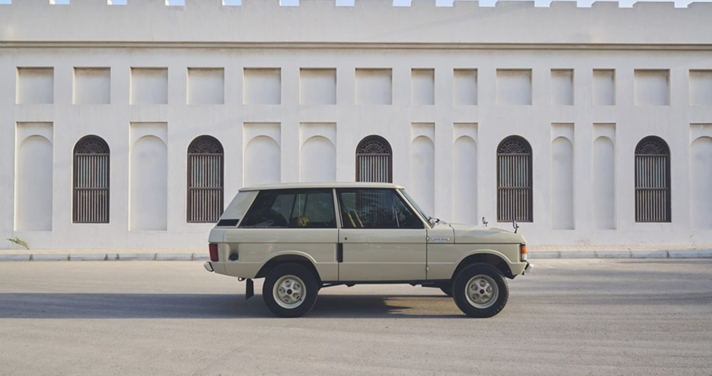 Range Rover vintage a la veta