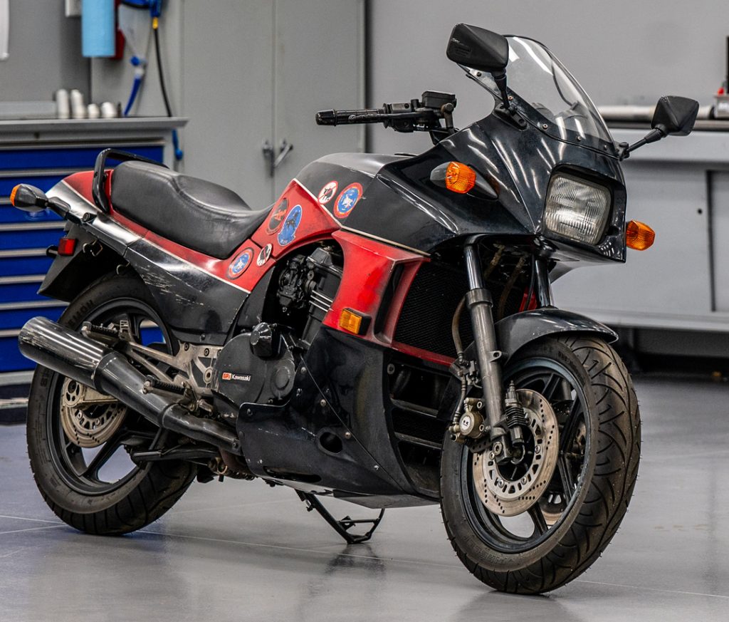 La Kawasaki de Maverick en 