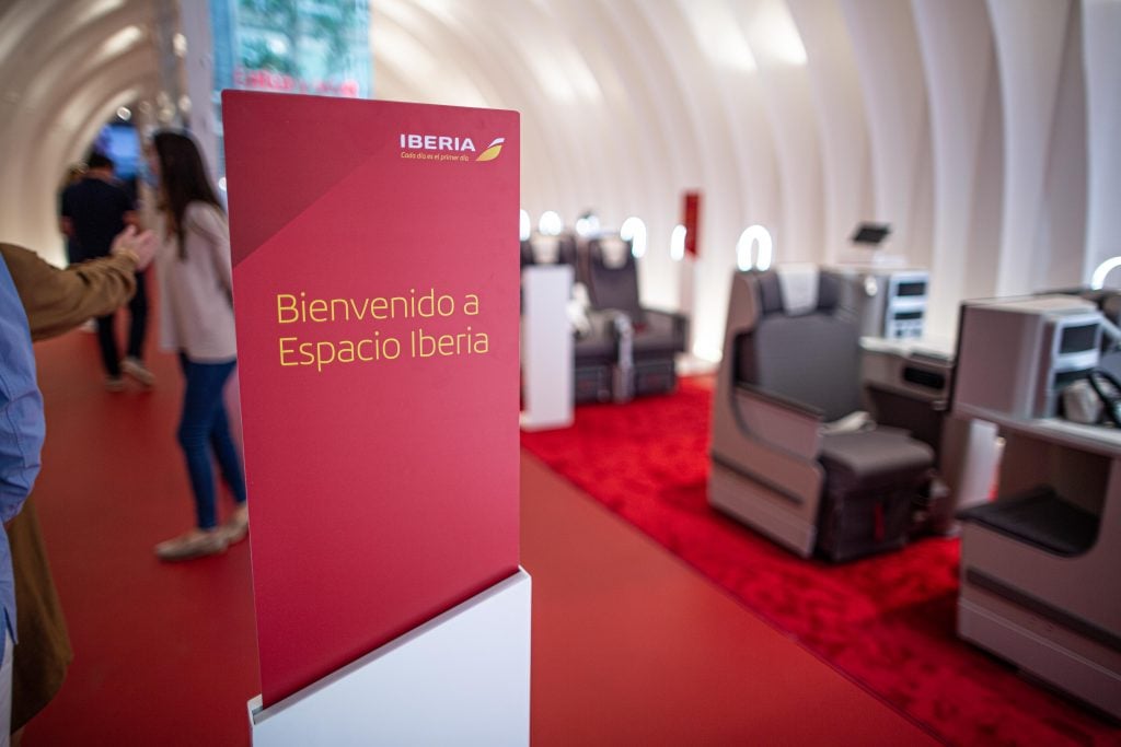 Pop-up de iberia