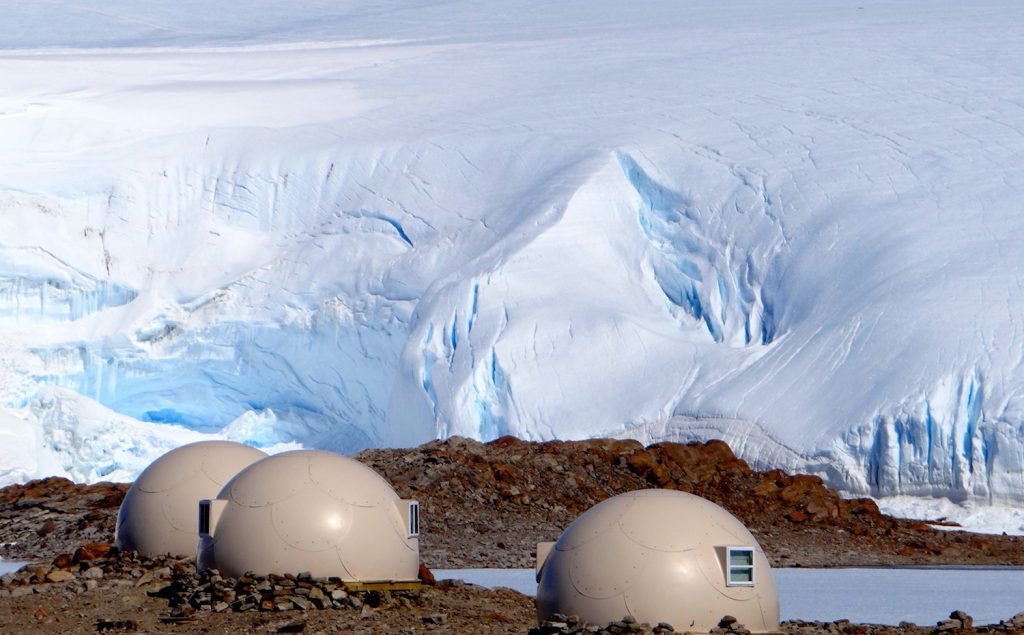 White Desert Camp en la Antártida