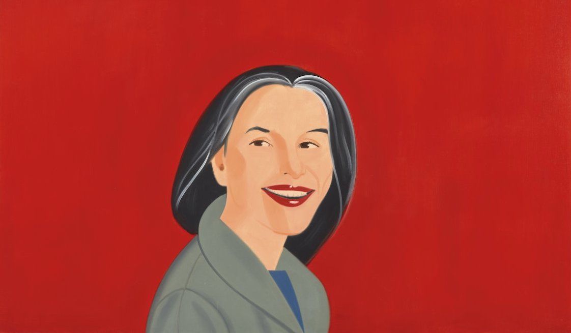 Alex Katz. ‘Big Red Smile’, 1993