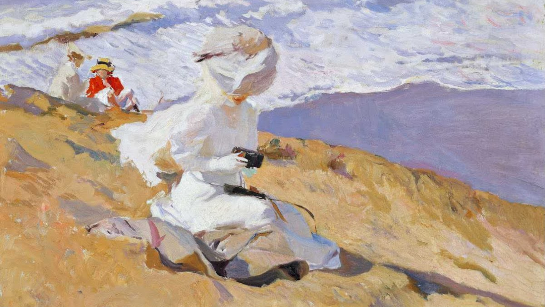 Una de las obras de Joaquín Sorolla