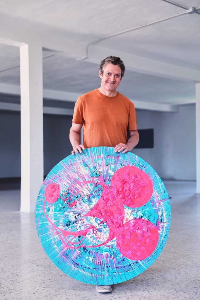 El artista plástico, Jaime Fraile