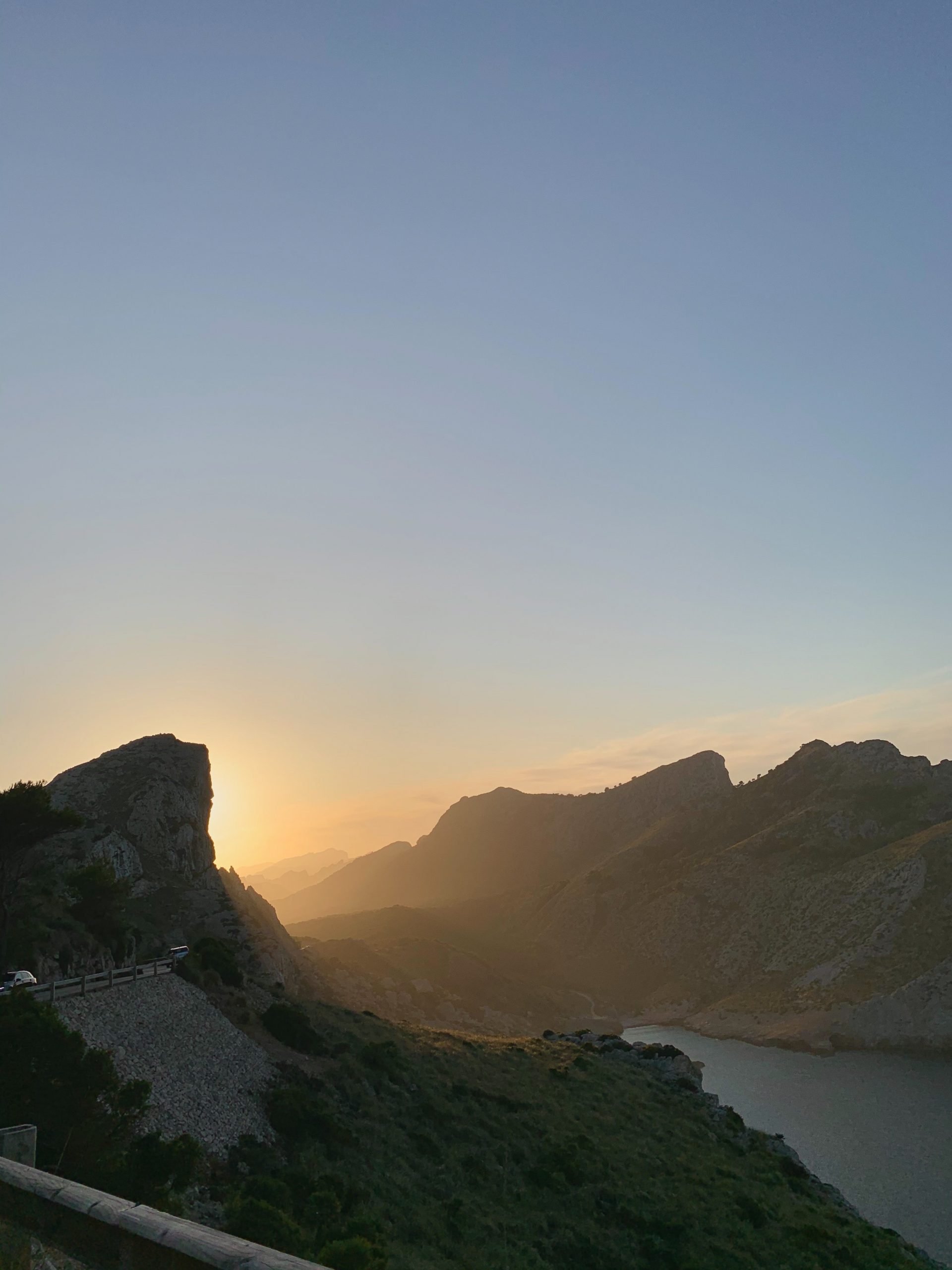 Amanecer en la Sierra de Tramuntana