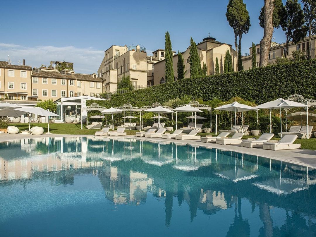 La piscina de Villa Agrippina