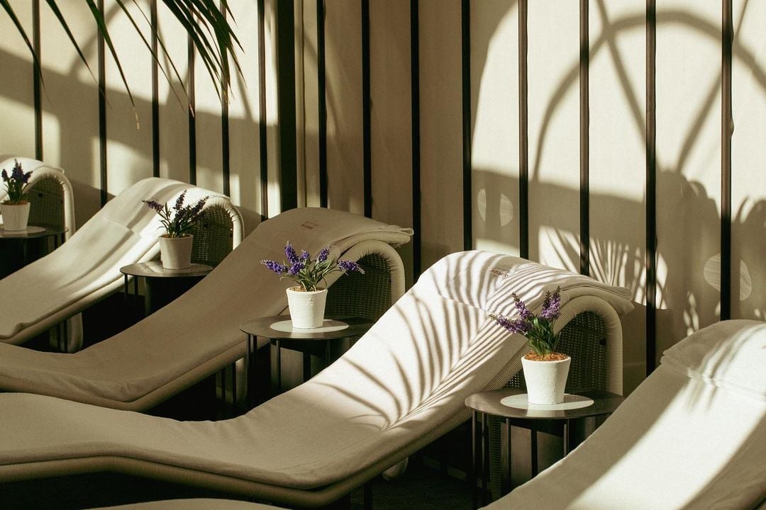 El spa de Clarins en Villa Agrippina