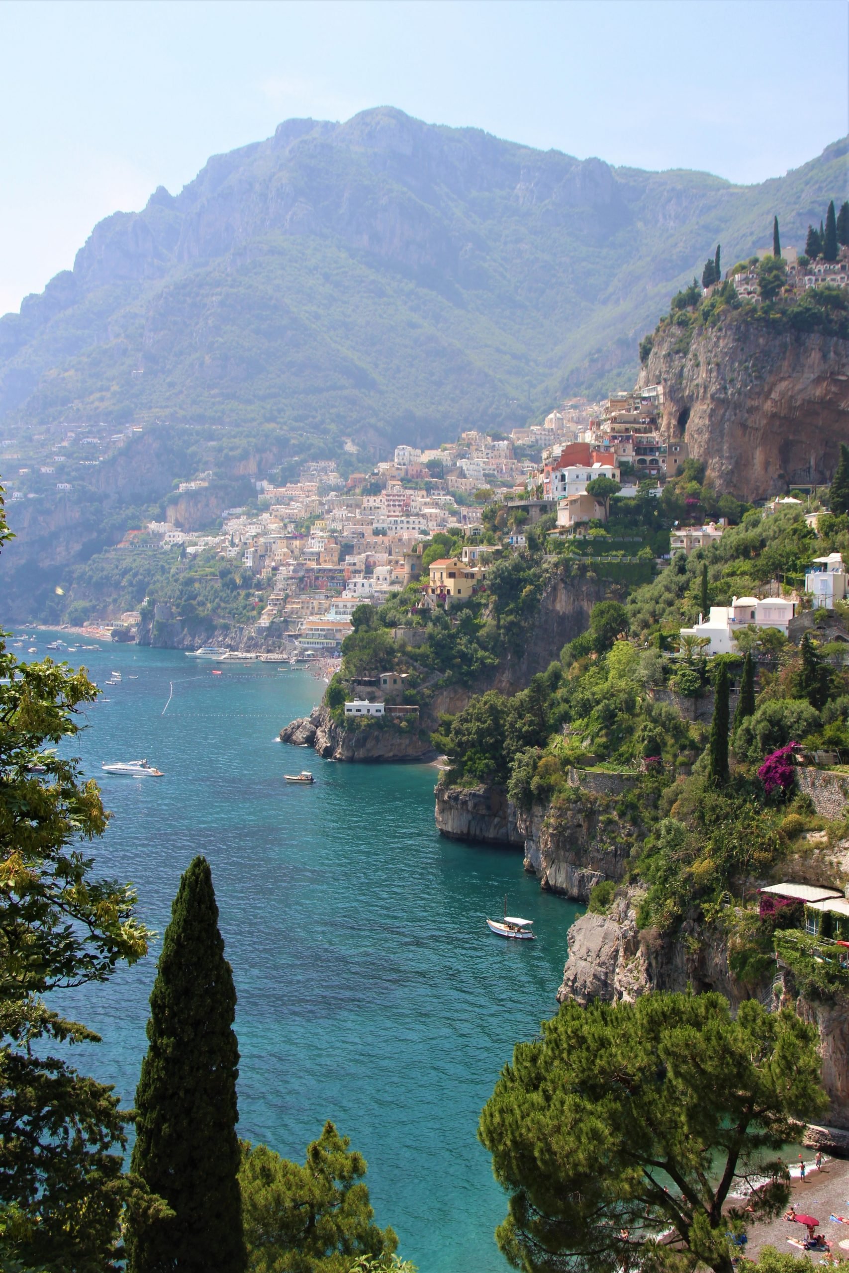 La carretera de la Costa Amalfitana