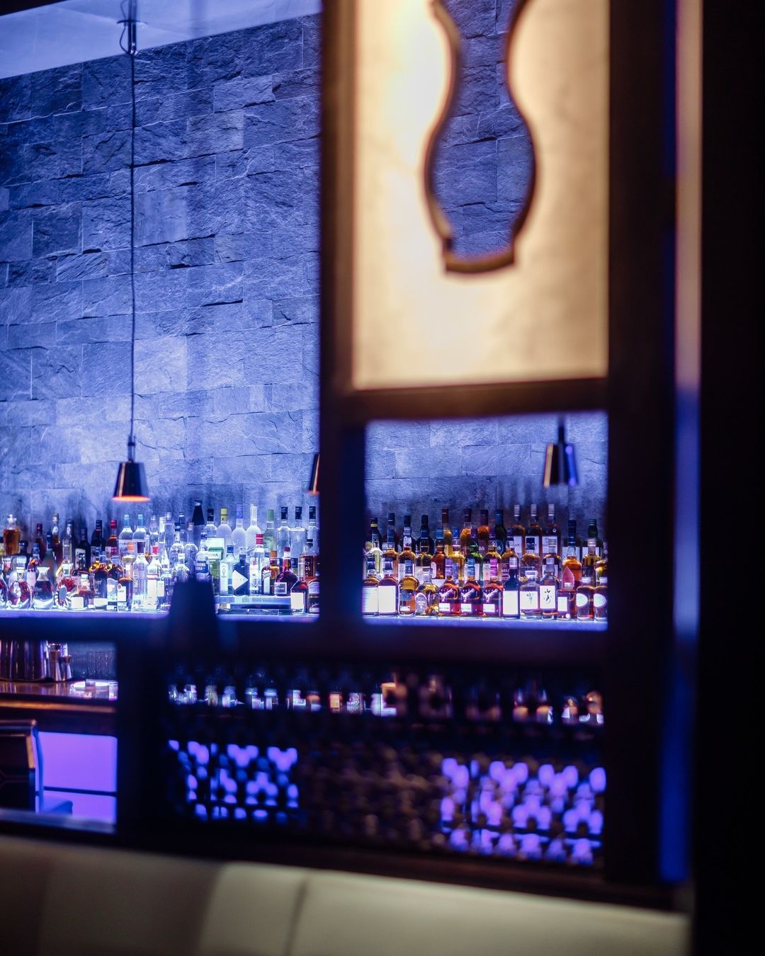 Uno de los rincones de Hakkasan Dubái
