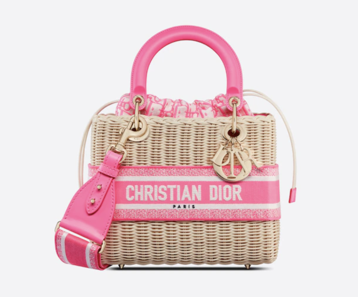 Bolso de rafia de Dior