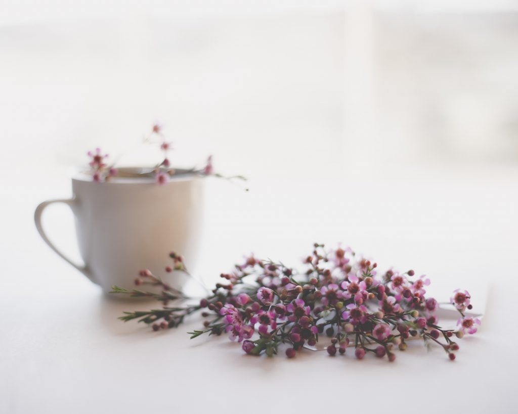 Té con lavanda