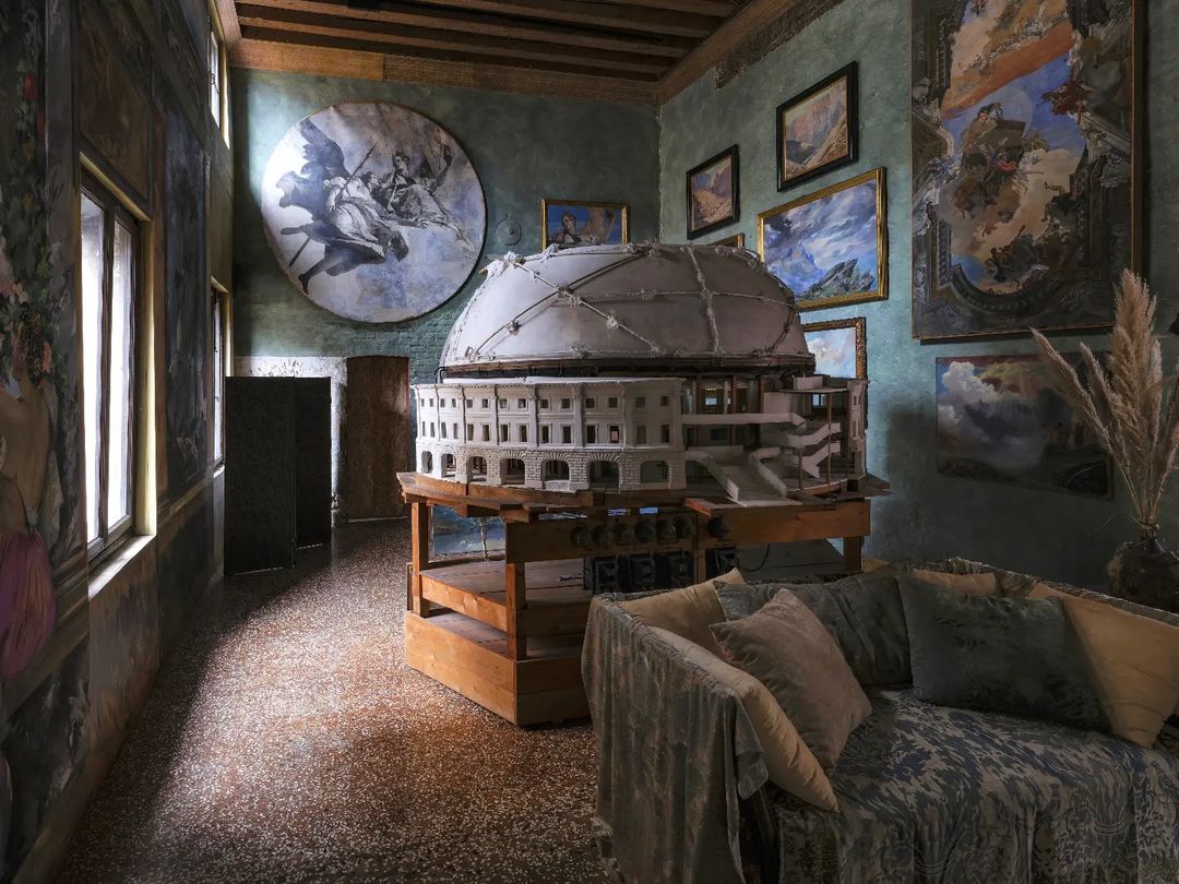 Una de las estancias del Museo Fortuny